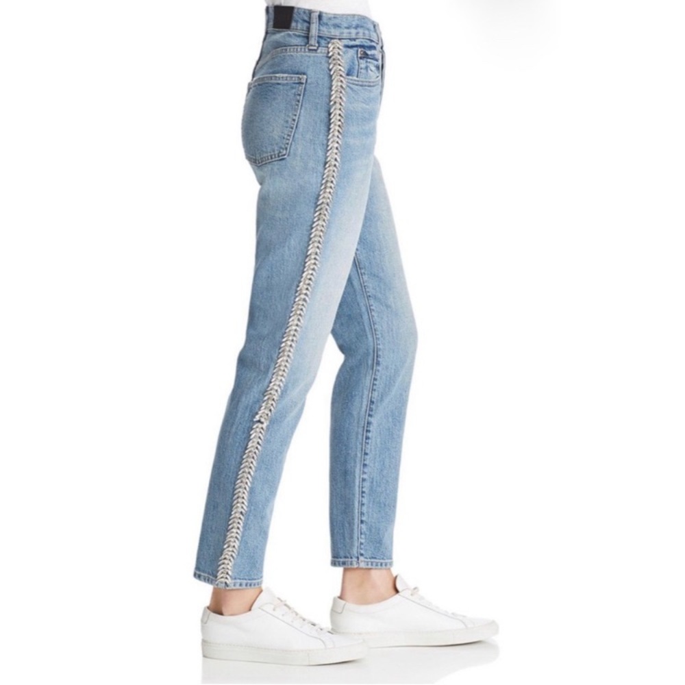 Pistola Nico High Rise Mom Jeweled Jeans - Picture 2 of 3